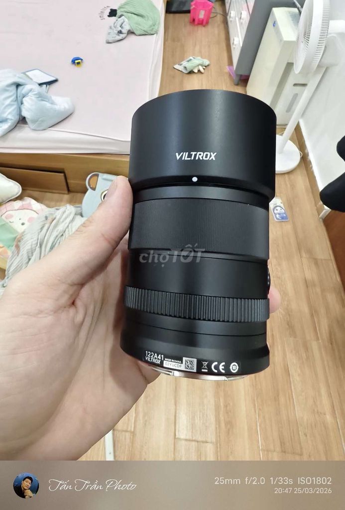 Ống kính Viltrox AF 85mm F2.0 Nikon Z. Mua bán Máy ảnh, Máy quay tại Huyện An Dương Hải Phòng được đăng bởi QT Store hình 1
