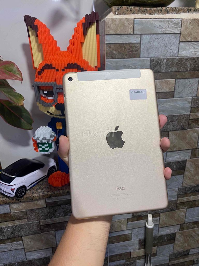 Apple iPad mini 4 128GB Vàng. Mua bán Máy tính bảng tại Quận 4 Tp Hồ Chí Minh được đăng bởi Táo Xịn hình 1