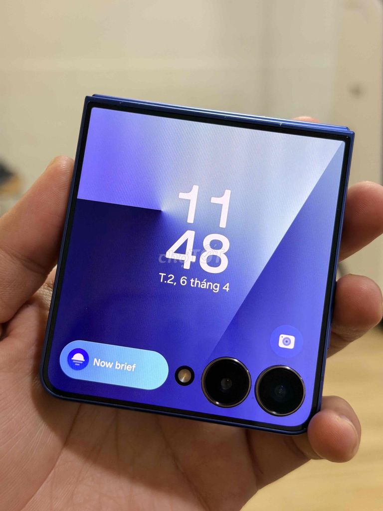 Samsung Galaxy ZFlip7 12GB/256GB Xanh 98%. Mua bán Điện thoại tại Quận Bình Thạnh Tp Hồ Chí Minh được đăng bởi Đạt Mobi hình 1