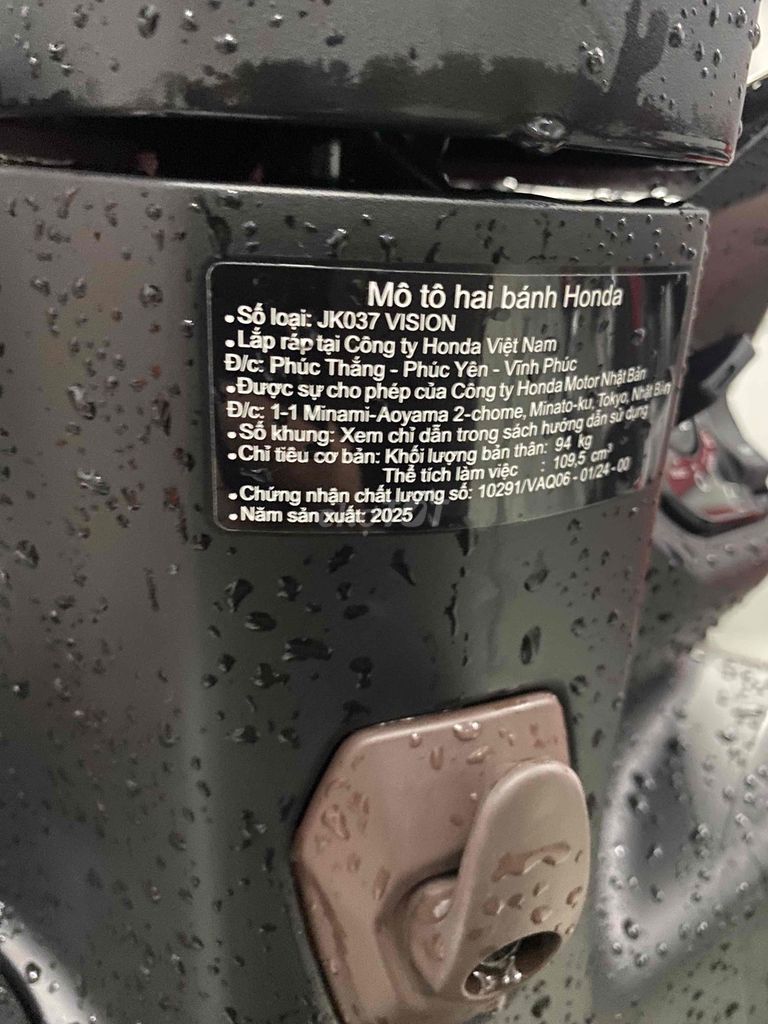 vison 2025 siêu lướt. Mua bán Xe máy tại Huyện Hóc Môn Tp Hồ Chí Minh được đăng bởi xe máy Tùng Liên  hình 4