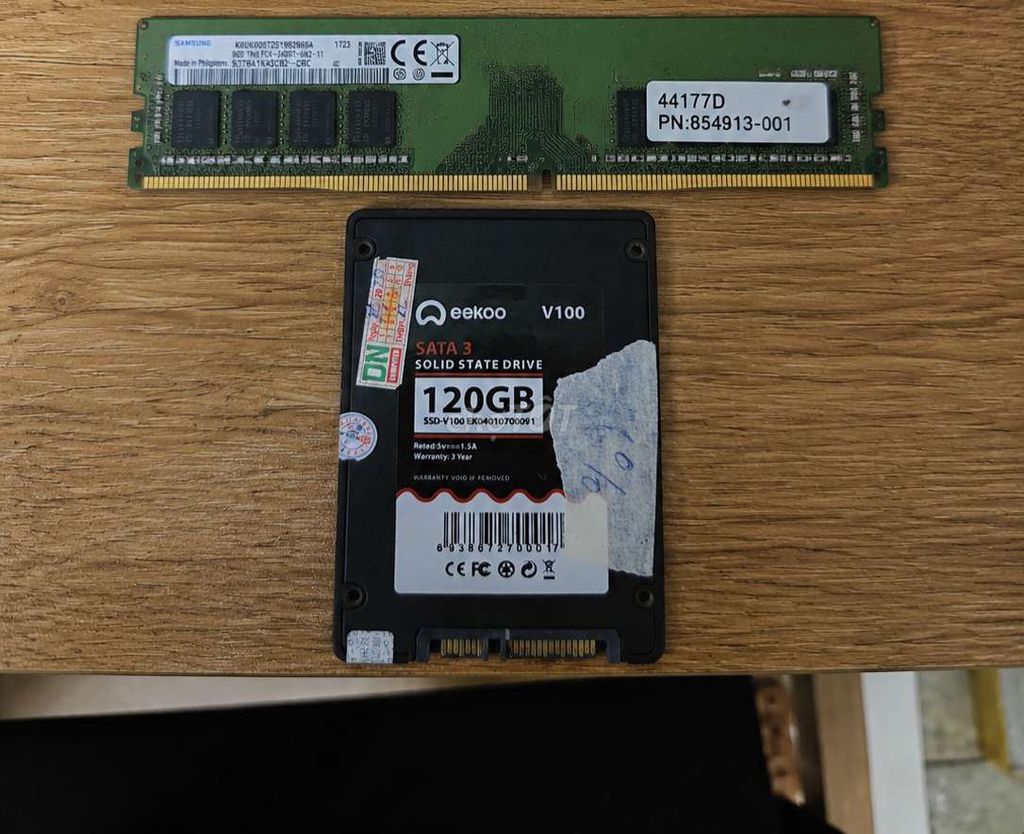 RAM Samsung 8GB 2400MHz. Mua bán Linh kiện (RAM, Card...) tại Thành phố Cao Lãnh Đồng Tháp được đăng bởi Trí hình 1