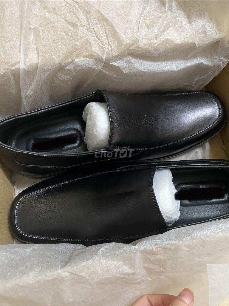 Giày da nam da đen size 42. Mua bán Giày dép tại Quận Đống Đa Hà Nội được đăng bởi Minh Minh hình 1