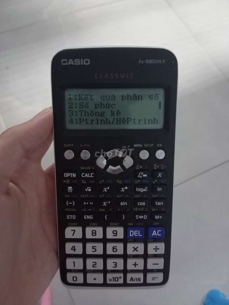 Máy tính casio 580