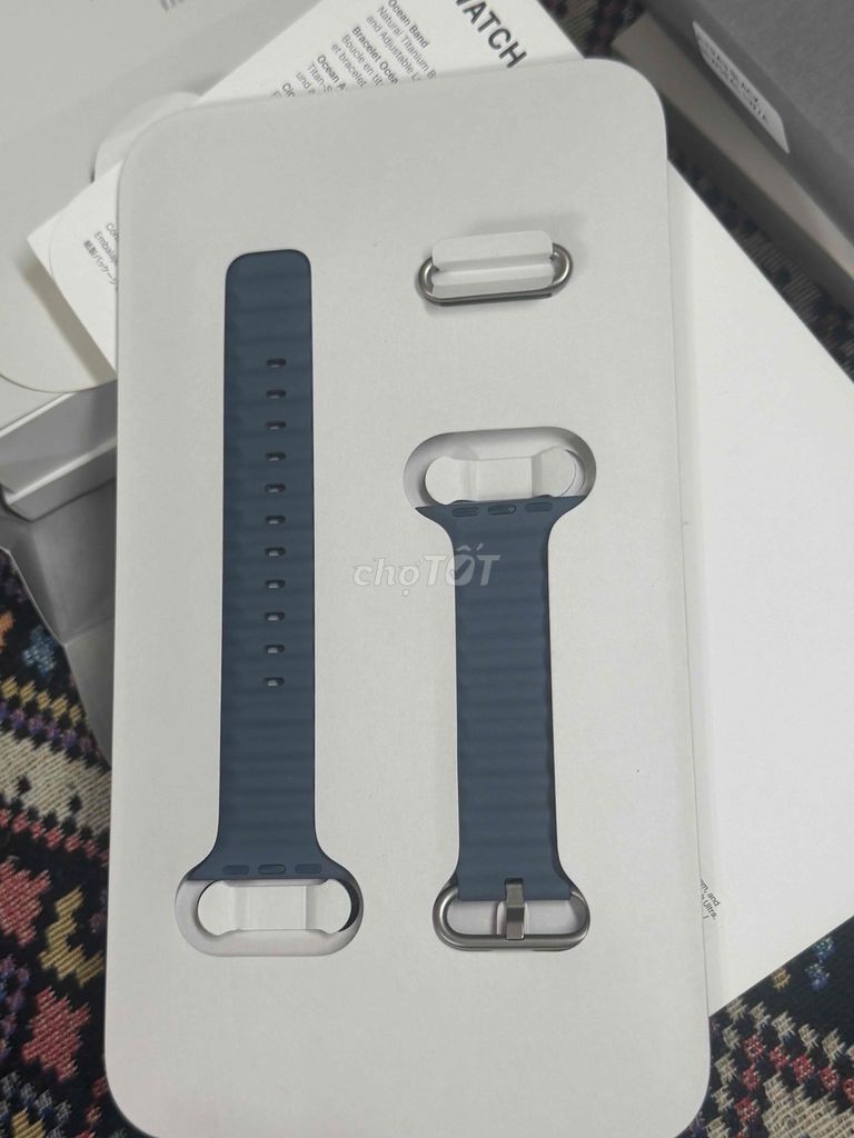Dây đeo Apple Watch Ultra 3 Xanh mỏ neo. Zin. Mua bán Phụ kiện thời trang khác tại Quận 10 Tp Hồ Chí Minh được đăng bởi  Hoa Nhung Apple hình 1