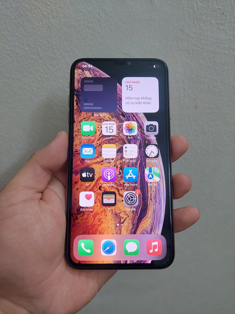 Iphone XS Max Quốc tế chỉ nứt kính lưng zin all