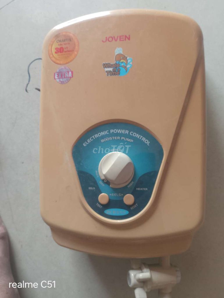 Máy tắm nước nóng Joven Vàng kem. Mua bán Thiết bị vệ sinh, nhà tắm tại Quận Cái Răng Cần Thơ được đăng bởi Truongbakhan hình 1