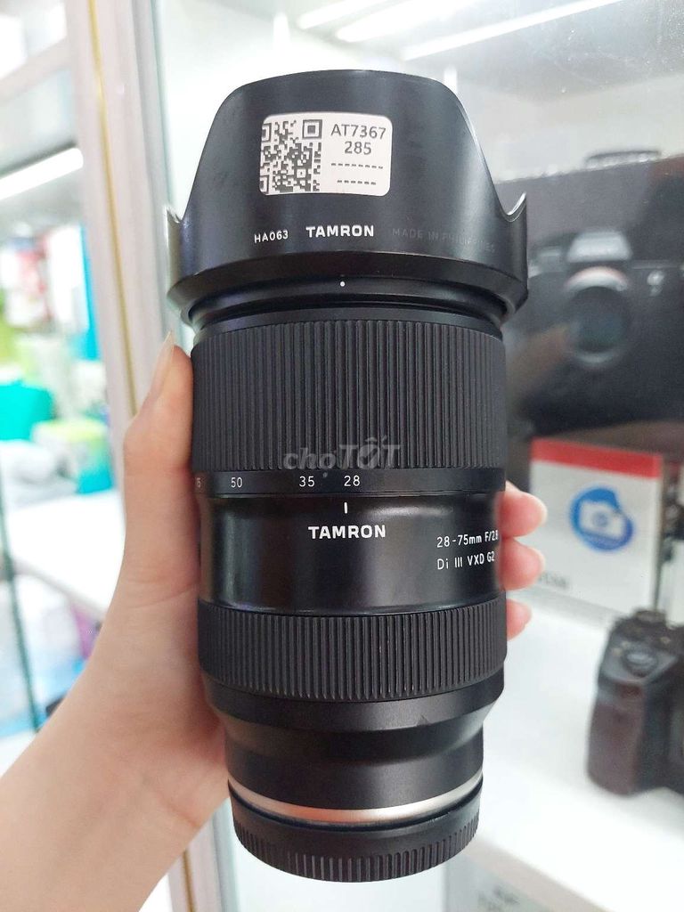 Ống kính Tamron 28-75 G2 Sony. Mua bán Máy ảnh, Máy quay tại Quận 1 Tp Hồ Chí Minh được đăng bởi Thanh Thanh hình 1