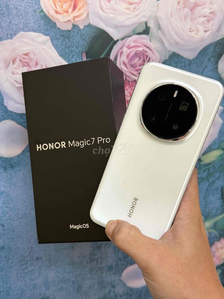 Honor Magic 7 Pro 256GB Trắng BH 6th có trả góp. Mua bán Điện thoại tại Quận Thanh Khê Đà Nẵng được đăng bởi Bèo Mobile Store hình 1