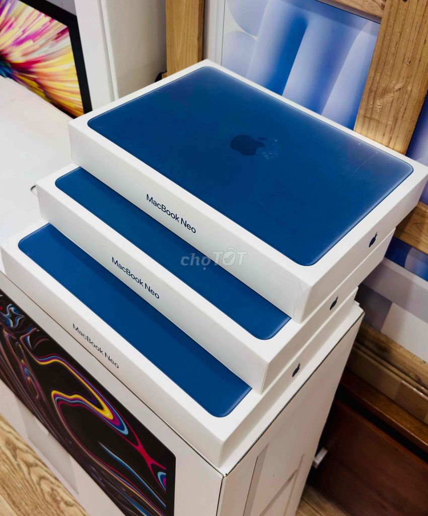 Apple Macbook Neo 8GB/256GB Blue USA Mới 100%. Mua bán Laptop tại Quận Gò Vấp Tp Hồ Chí Minh được đăng bởi MACAZ hình 1