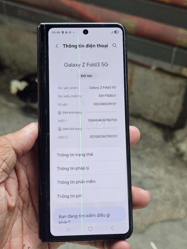 Galaxy Z Fold3 5G 512GB giá rẻ trải nghiệm . Mua bán Điện thoại tại Quận 8 Tp Hồ Chí Minh được đăng bởi Thiên Hòa mobile  hình 1
