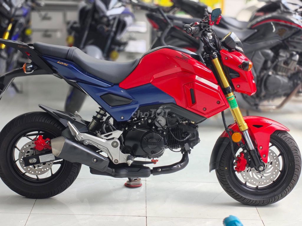 Honda MSX 125 2022 красно-синий, свежий год, отличное состояние