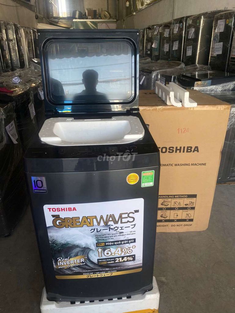 Máy giặt toshiba inverter 10kg AW-DM1100PV(KK). Mua bán Máy giặt tại Quận Gò Vấp Tp Hồ Chí Minh được đăng bởi Điện máy giá tốt hình 3