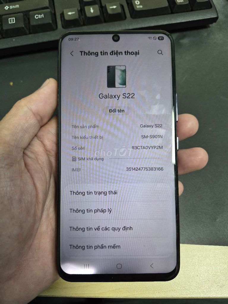 S22 giao lưu hoặc bán. Mua bán Điện thoại tại Thành phố Thủ Dầu Một Bình Dương được đăng bởi Phạm hình 1