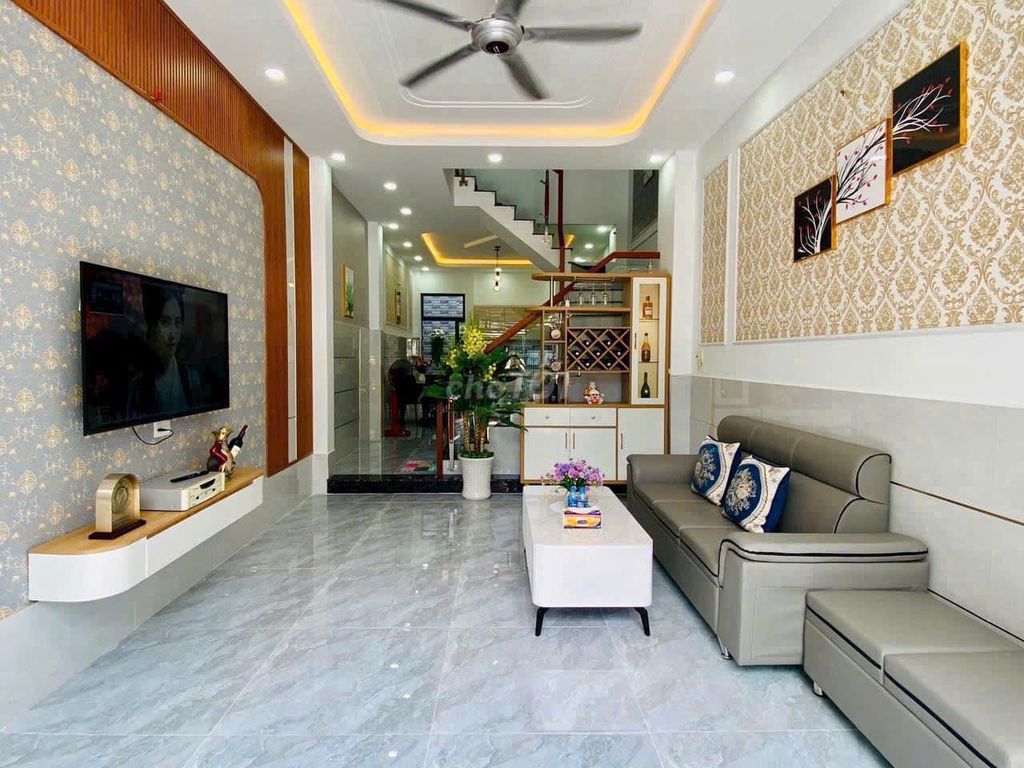 Nhà 70m2 Huỳnh Tấn Phát, Q7 gần cầu Phú Mỹ. Xây 1 trệt 2 lầu. Sổ riêng. Mua bán Nhà ở tại Quận 7 Tp Hồ Chí Minh được đăng bởi Gia Hân hình 3