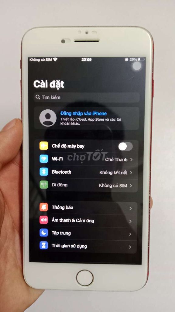 Apple iPhone 7 Plus 128GB Đỏ 95%. Mua bán Điện thoại tại Quận Bình Tân Tp Hồ Chí Minh được đăng bởi Hồng Thanh hình 1