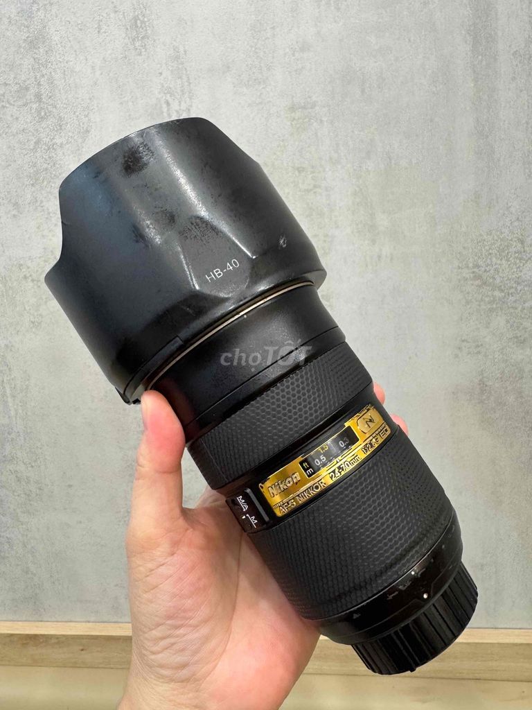 Ống kính Nikon 24-70F2.8 NANO Đen. Mua bán Máy ảnh, Máy quay tại Quận Đống Đa Hà Nội được đăng bởi Nga Hoàng hình 1
