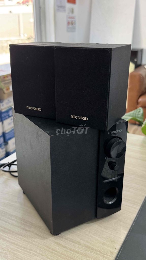 Loa vi tính Microlab Đen. Mua bán Tivi, Âm thanh tại Quận Hải Châu Đà Nẵng được đăng bởi Le Thanh hình 1
