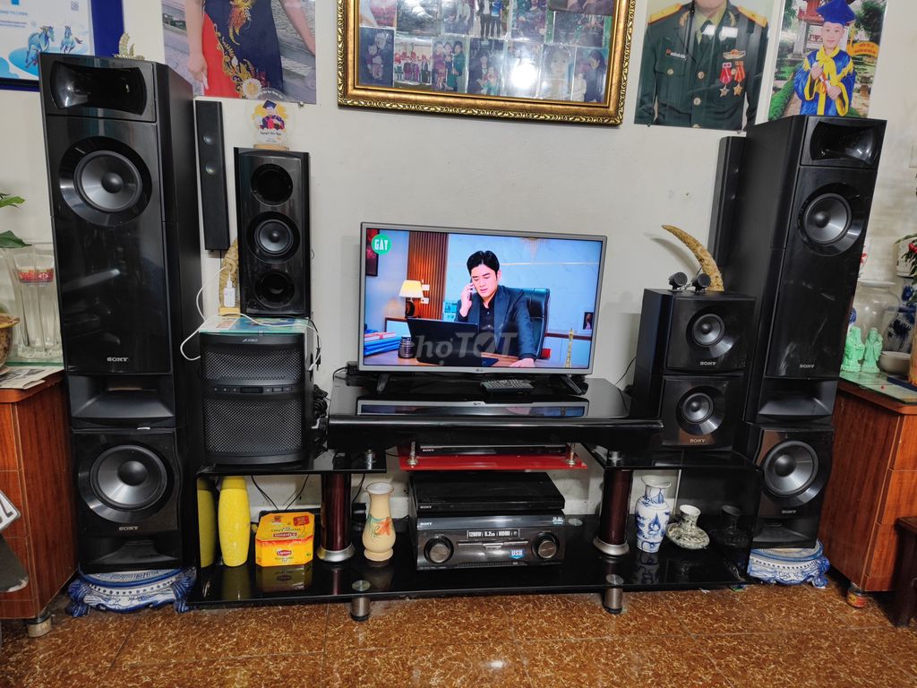 Bộ Sony 5.2_Cs 1200w_2loa trầm_2loa cây_3loa lời. Mua bán Tivi, Âm thanh tại Quận Hà Đông Hà Nội được đăng bởi Tuấn  hình 1