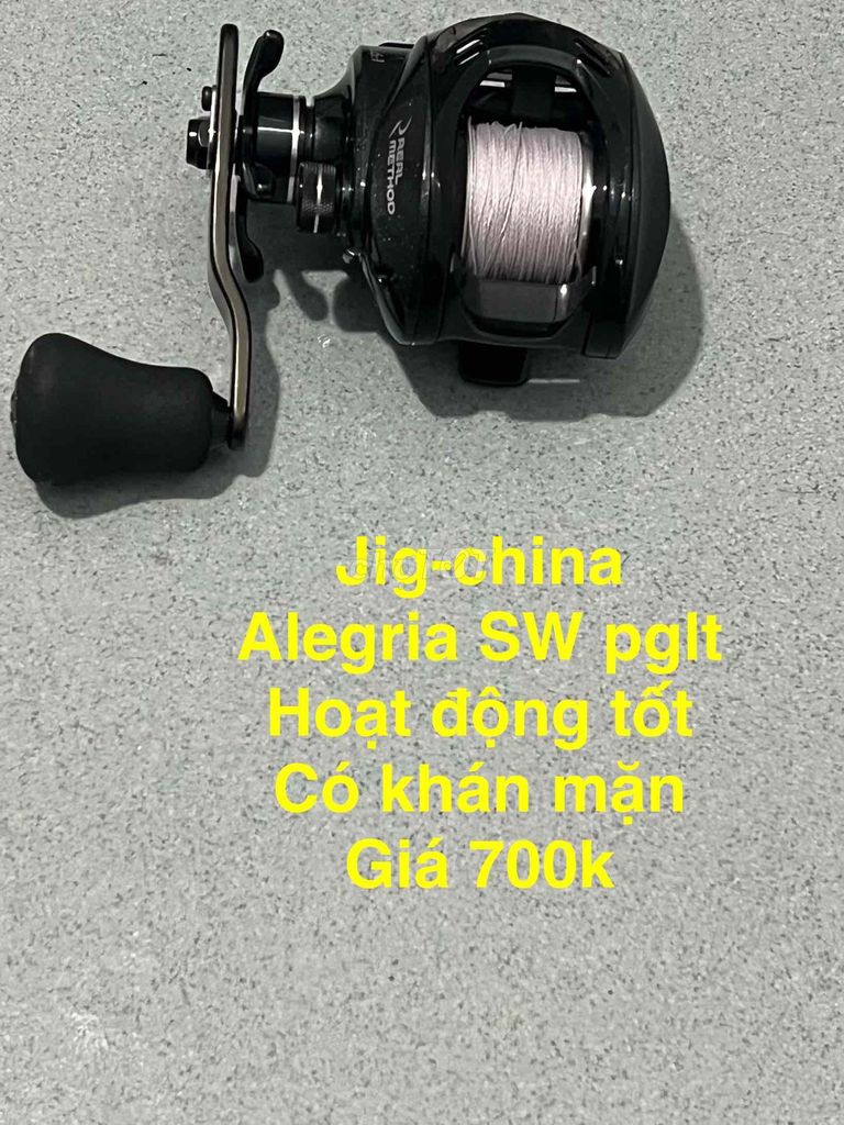 Máy câu cá REAL METHOD Alegria SW pglt. Mua bán Đồ thể thao, Dã ngoại tại Thành phố Châu Đốc An Giang được đăng bởi Tao do cau bai 68 hình 1
