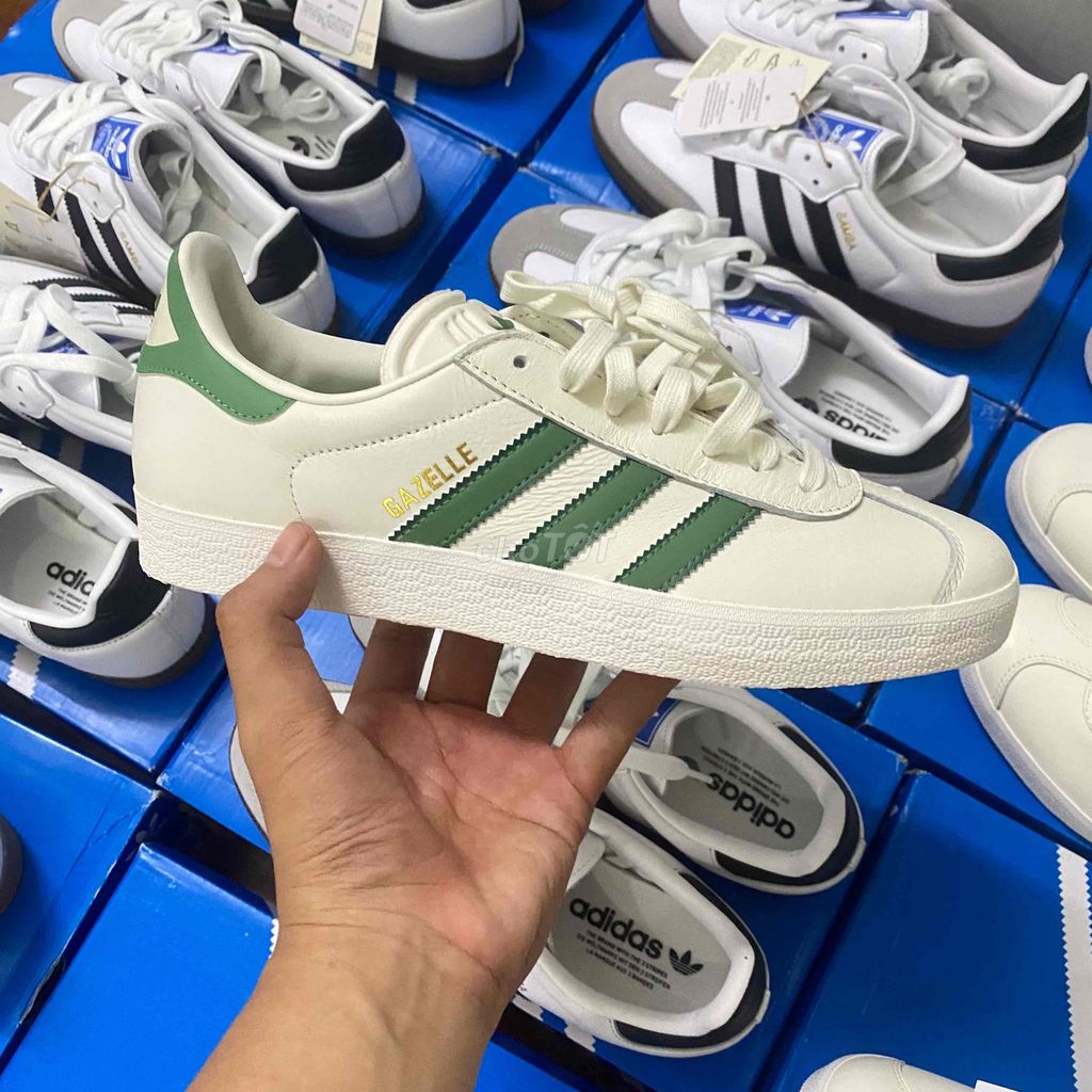 Giày Adidas Gazelle Light Green nhiều size