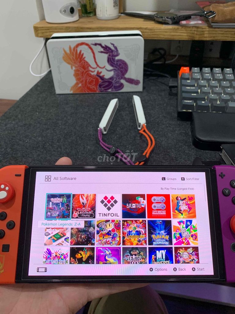 Nintendo Switch OLED Pokemon modded. Mua bán Thiết bị chơi game tại Quận Ngũ Hành Sơn Đà Nẵng được đăng bởi Đông Anh hình 1