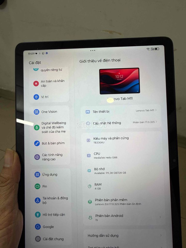 Lenovo Tab M11 4GB/128GB. Mua bán Máy tính bảng tại Quận Gò Vấp Tp Hồ Chí Minh được đăng bởi Phan dinh cong hình 1