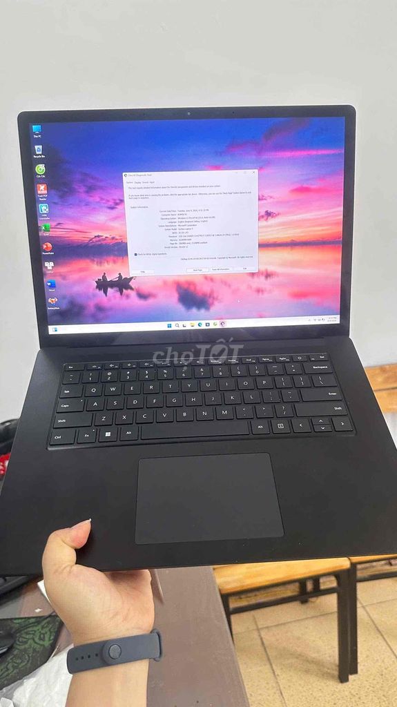 Surface Laptop 4 i7 15 inch 16GB/256GB Đen. Mua bán Laptop tại Quận Cầu Giấy Hà Nội được đăng bởi Laptopplusvn hình 1