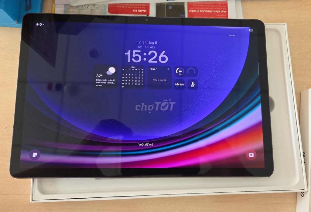 Samsung Galaxy Tab S9 Wifi ssvn 8/128GB Đen fulbox. Mua bán Máy tính bảng tại Thành phố Thủ Đức Tp Hồ Chí Minh được đăng bởi Thai hình 1
