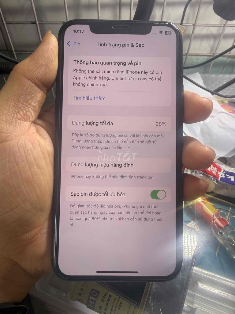 Apple iPhone 11 Pro 64GB Xám Đã qua sử dụng. Mua bán Điện thoại tại Quận Bình Thạnh Tp Hồ Chí Minh được đăng bởi Trường hình 1