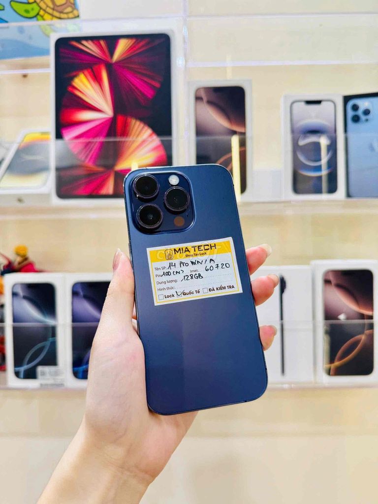 Apple iPhone 14 Pro 128GB. Mua bán Điện thoại tại Quận Ba Đình Hà Nội được đăng bởi Huy Trần hình 1