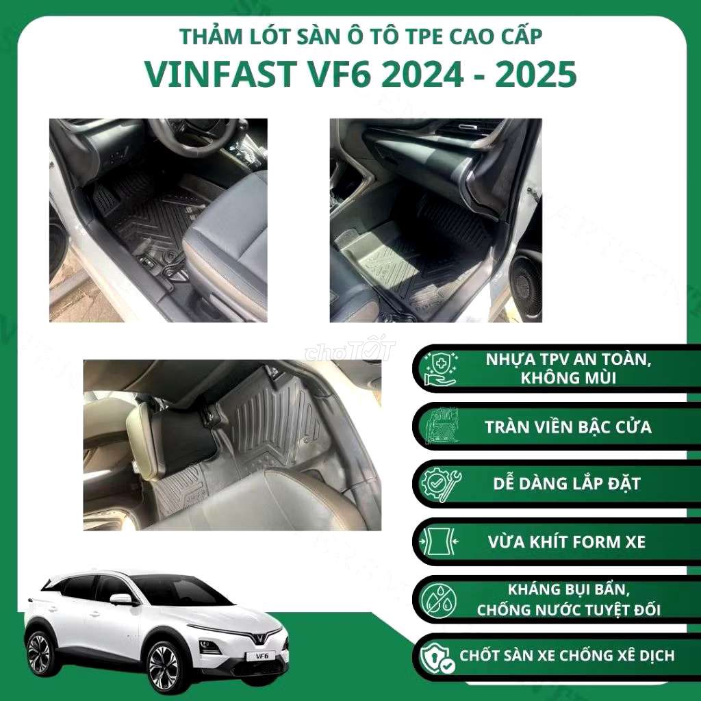 BÁN XE THANH LÝ THẢM XE VF6 MỚI 99%. Mua bán Phụ tùng xe tại Quận Hoàng Mai Hà Nội được đăng bởi lê văn khôi hình 5