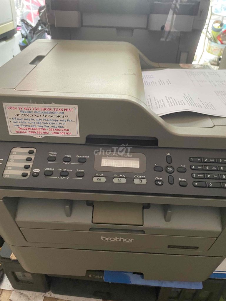 Máy in Brother MFC-L2701D, máy in 2 mặt tư động. Mua bán Đồ dùng văn phòng tại Quận Hà Đông Hà Nội được đăng bởi quyền hình 1