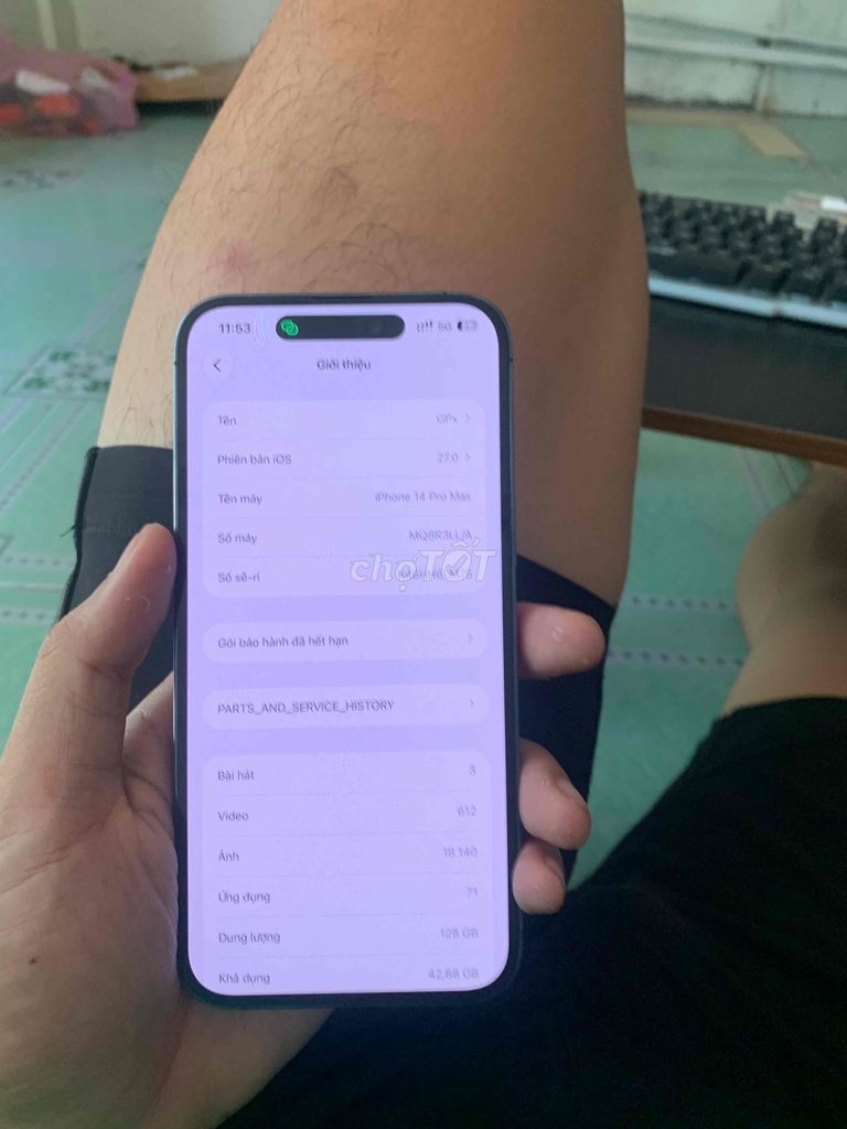 Apple iPhone 14 Pro Max Lock. Mua bán Điện thoại tại Thành phố Dĩ An Bình Dương được đăng bởi Sơn Nguyễn hình 1