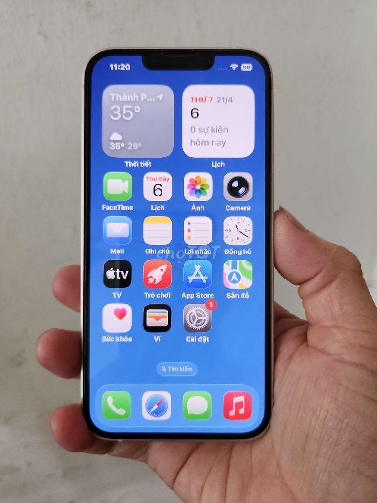 iPhone 13 Quốc tế màu Hường. Mua bán Điện thoại tại Quận Lê Chân Hải Phòng được đăng bởi Trần Đạt hình 1