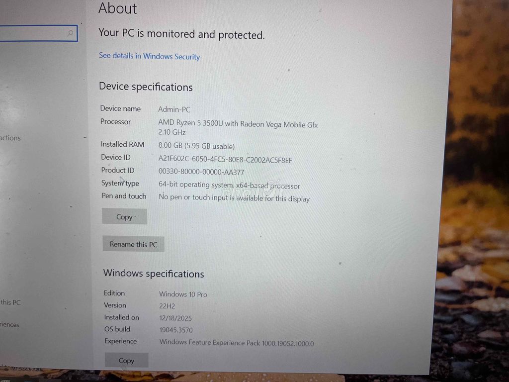 Asus VivoBook AMD Ryzen 5 8GB. Mua bán Laptop tại Thành Phố Đồng Hới Quảng Bình được đăng bởi Nguyễn Huy Hoàng hình 1