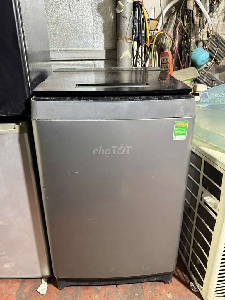 Máy giặt Toshiba 10kg Xám. Mua bán Máy giặt tại Quận 7 Tp Hồ Chí Minh được đăng bởi Điện Lạnh Giá Tốt hình 1