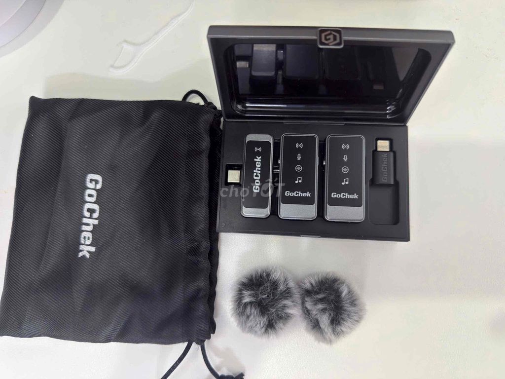 Microphone GoChek Điện thoại Đen, Xám. Mua bán Tivi, Âm thanh tại Quận Phú Nhuận Tp Hồ Chí Minh được đăng bởi Pê Hắc hình 1