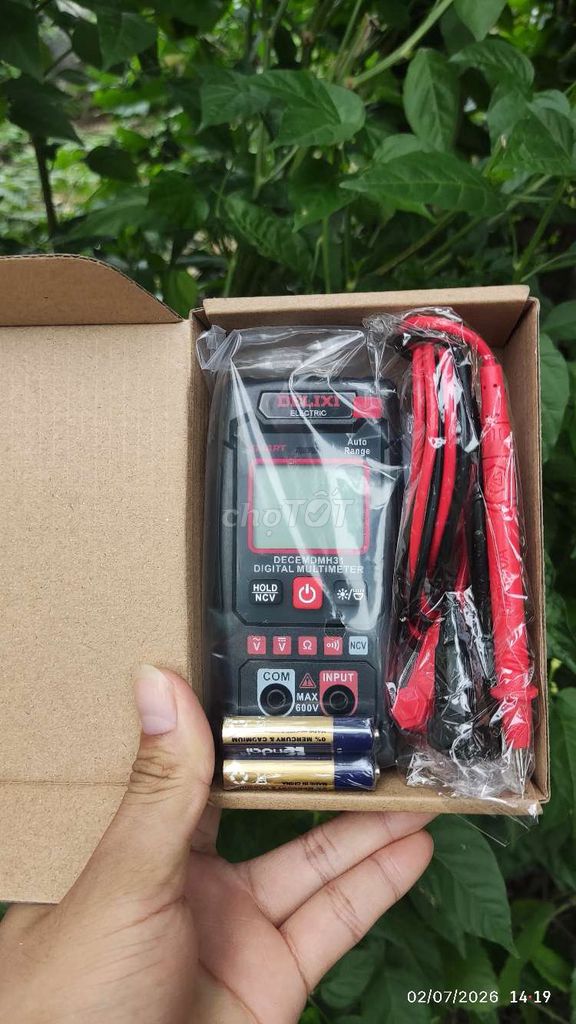 Đồng hồ đo vạn năng Delixi DECMD MH31. Mua bán Đồ chuyên dụng, Giống nuôi trồng tại Huyện Mỏ Cày Bắc Bến Tre được đăng bởi Linh Pin LP Battery hình 1