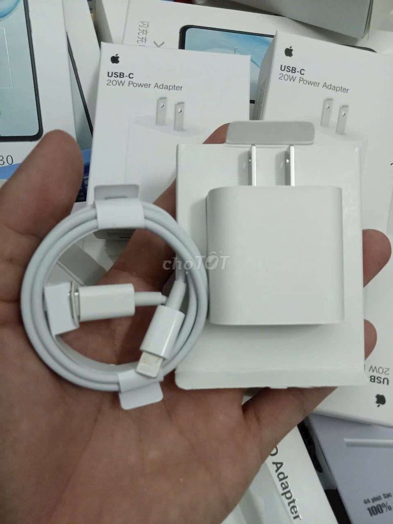 Bộ sạc iphone 20W Apple chính hãng . Mua bán Phụ kiện (Màn hình, Chuột...) tại Thành phố Hải Dương Hải Dương được đăng bởi NTA SHOP PHỤ KIỆN ĐIỆN THOẠI hình 1