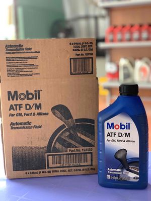 Thùng 6 chai Nhớt hộp số Mobil ATF D/M 946ml - Dầu. Mua bán Phụ tùng xe tại Thành phố Cà Mau Cà Mau được đăng bởi Phú Hào
