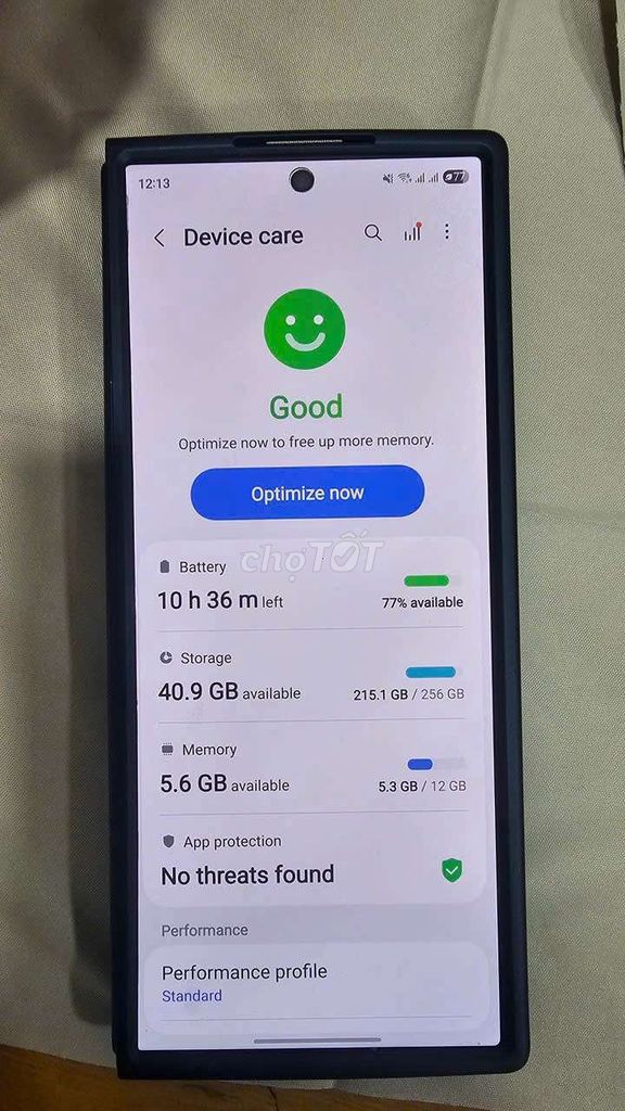 Samsung Z Fold 6 256GB Xanh dương. Mua bán Điện thoại tại Huyện Bình Chánh Tp Hồ Chí Minh được đăng bởi Tài Lê hình 1