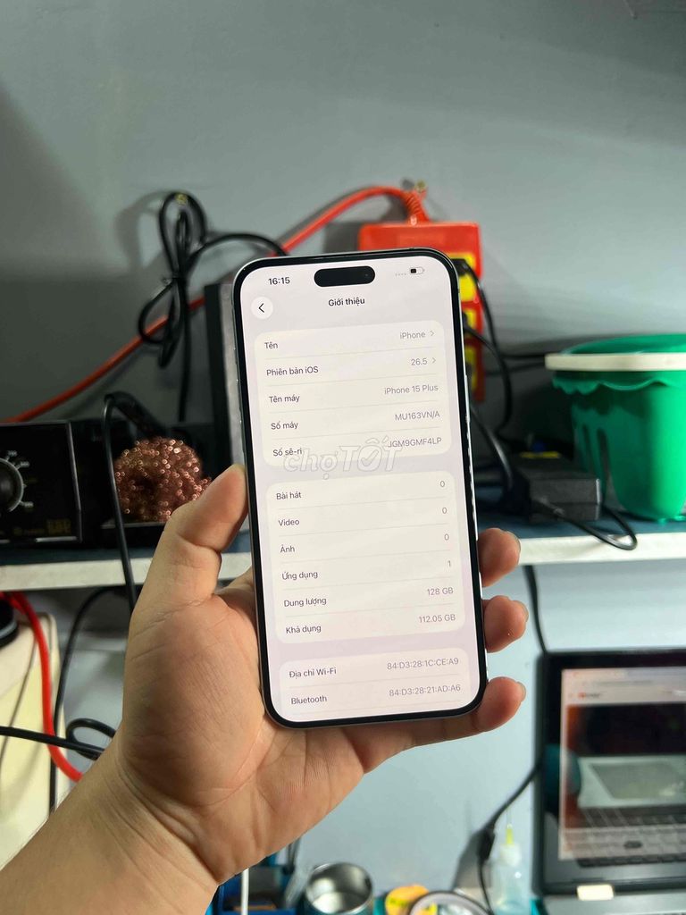 Iphone 15Plus Vn/a zin full keng 📱 Có Góp ⭐️. Mua bán Điện thoại tại Quận Bình Tân Tp Hồ Chí Minh được đăng bởi Bo Táo  hình 1