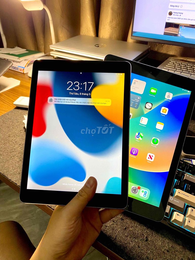 Apple iPad Air 2 và ipad gen 5. Mua bán Máy tính bảng tại Quận Đống Đa Hà Nội được đăng bởi Ccl ne hình 1