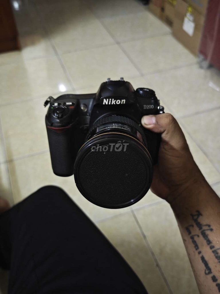 Máy ảnh Nikon D200 Đen Tokina 28-70mm. Mua bán Máy ảnh, Máy quay tại Quận 6 Tp Hồ Chí Minh được đăng bởi Đoàn Minh Phúc hình 1