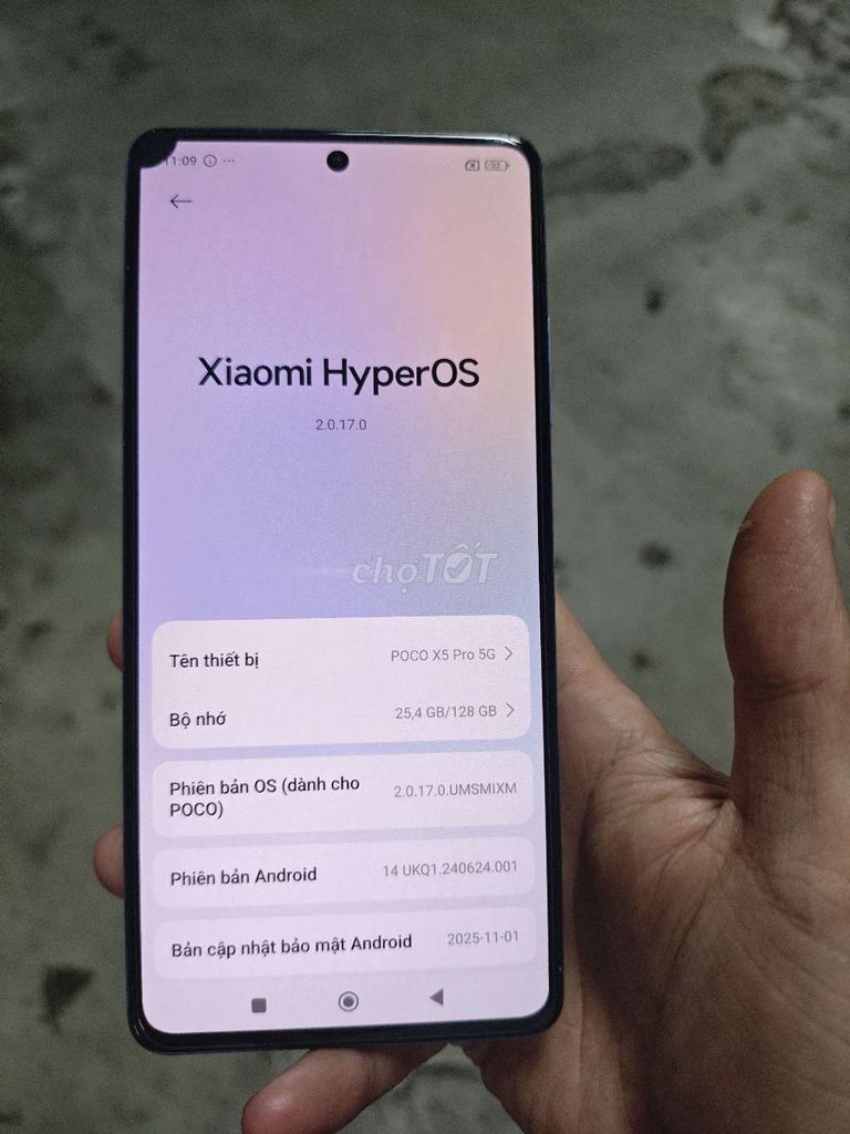 Xiaomi POCO X5 Pro 5G 128GB Xanh. Mua bán Điện thoại tại Quận Đống Đa Hà Nội được đăng bởi trần anh phương hình 1