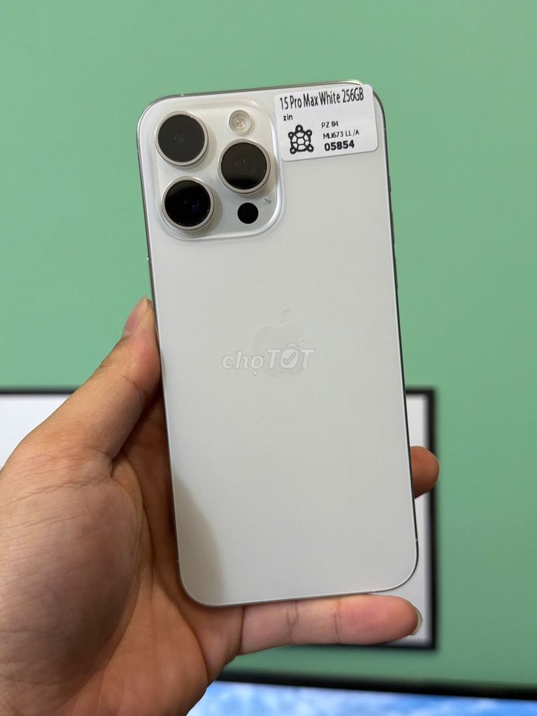 😶‍🌫️iphone 15 pro max quốc tế 256gb zin đẹp ko lỗi . Mua bán Điện thoại tại Quận Thanh Xuân Hà Nội được đăng bởi Thành Vũ Mobile hình 1