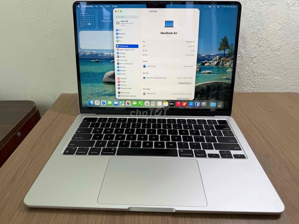 Apple MacBook Air M2 13.6 inch 8GB/256GB Like New. Mua bán Laptop tại Quận Bình Tân Tp Hồ Chí Minh được đăng bởi TinTin hình 1