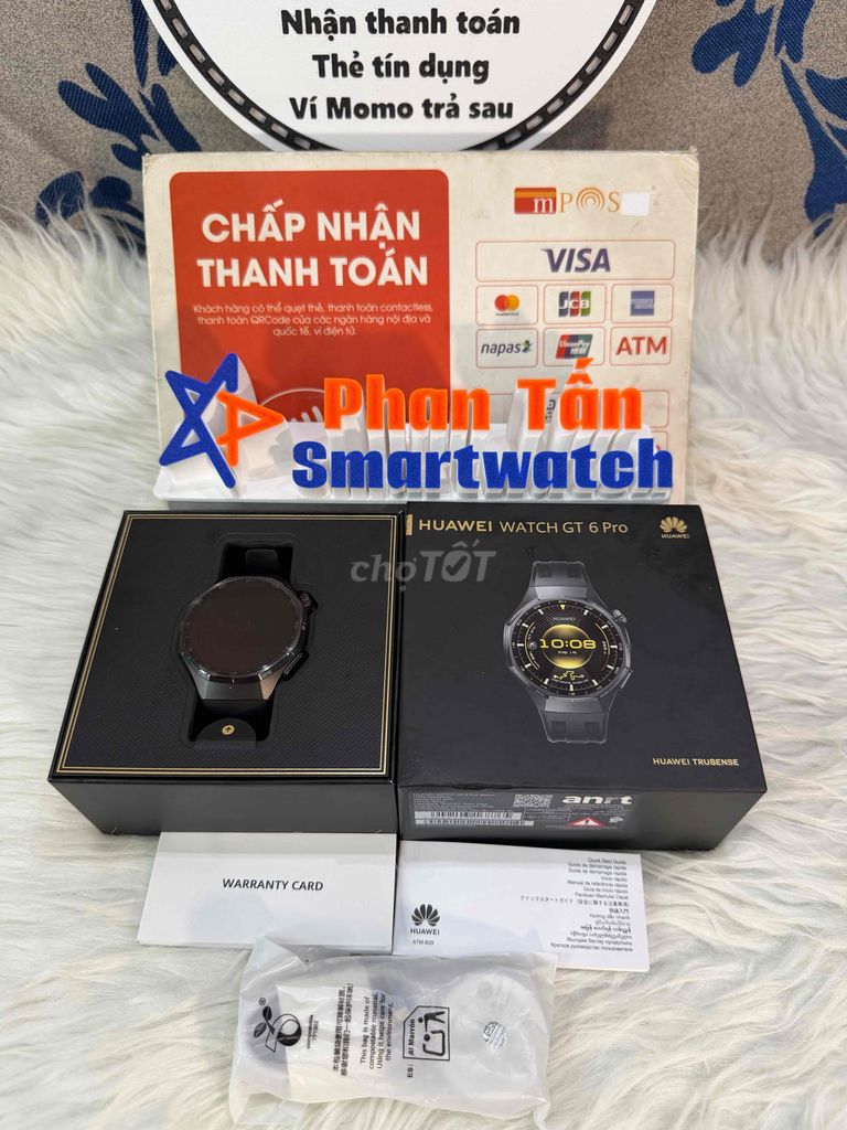 Huawei Watch GT6 Pro 46mm Đen Silicon bh 7/3/2027. Mua bán Thiết bị đeo thông minh tại Quận Tân Phú Tp Hồ Chí Minh được đăng bởi Phan Tấn SmartWatch hình 1