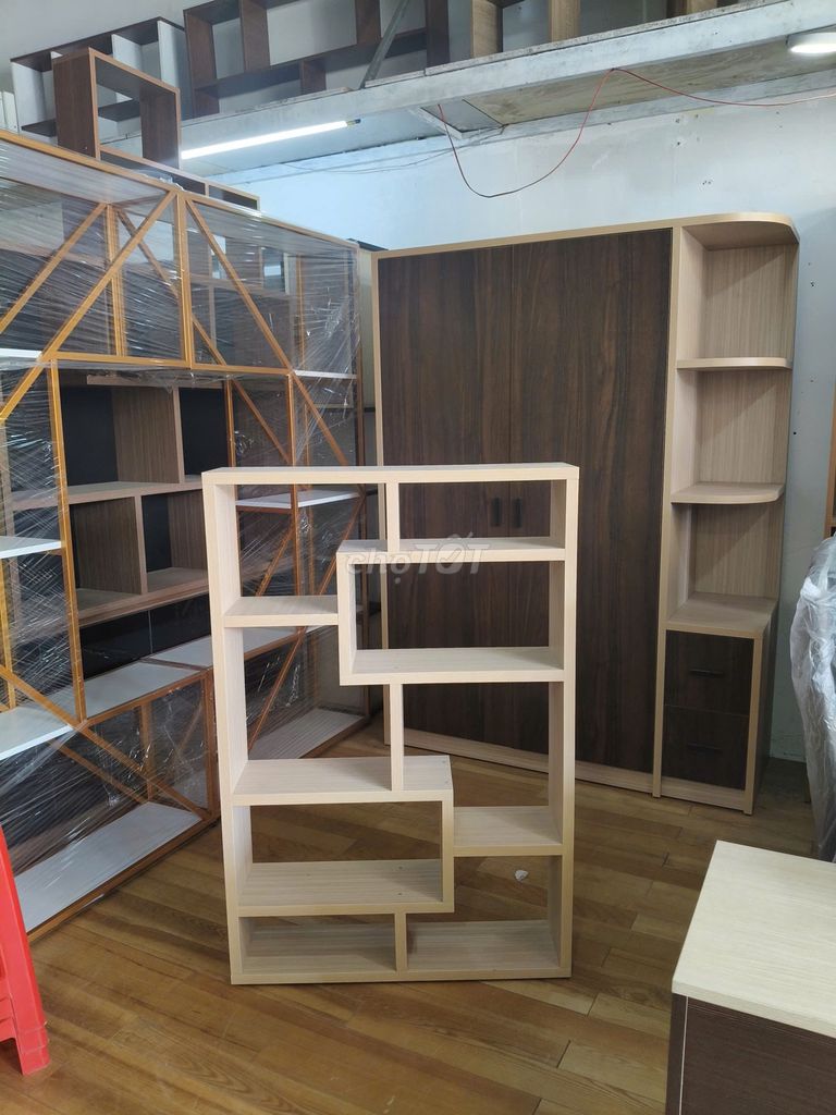 Kệ sách gỗ đứng 120x80x20. Mua bán Tủ, kệ gia đình tại Quận Phú Nhuận Tp Hồ Chí Minh được đăng bởi đỗ thị kim trâm  hình 1