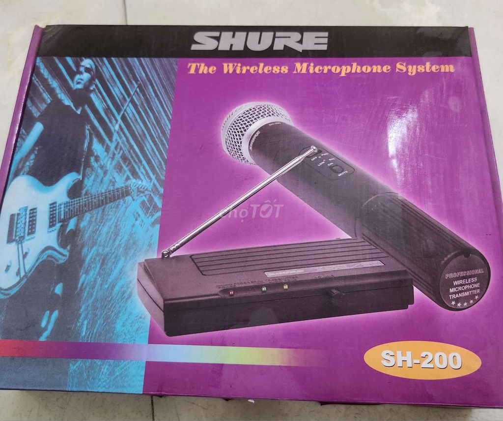 Thanh lý micro shure SH 200